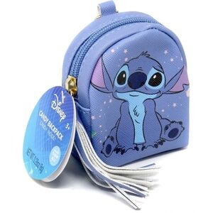 NWT Disney Stitch Mini Backpack BagCharm with candy